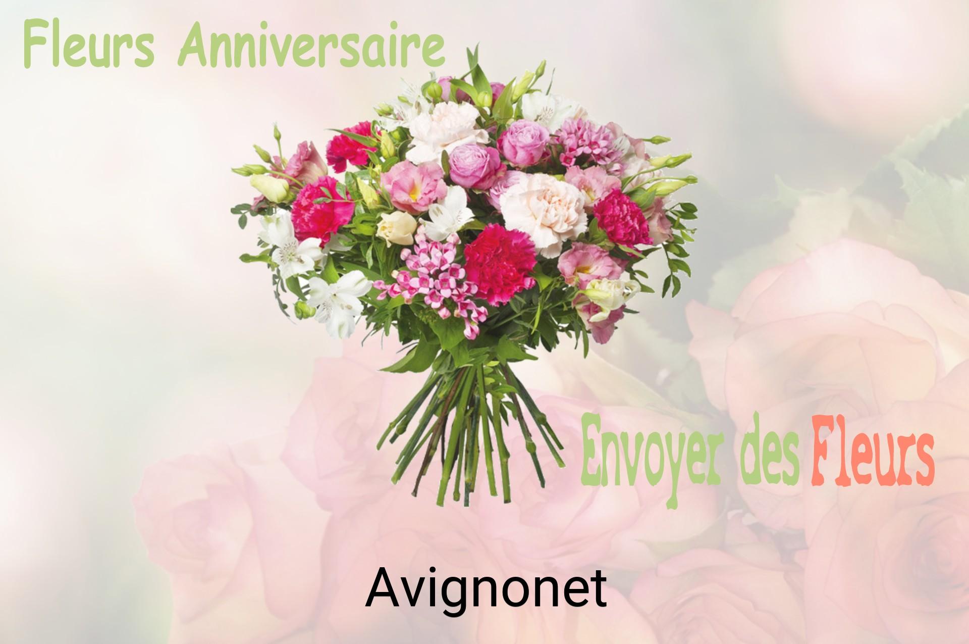 Bouquet de fleurs d’anniversaire livré à Avignonet